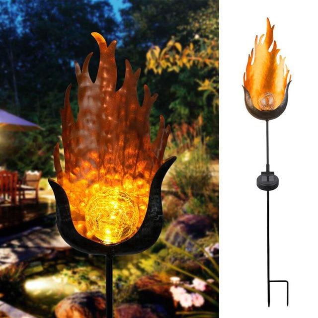 Calarbo™ LED Artificial Flame Garden Light Flame