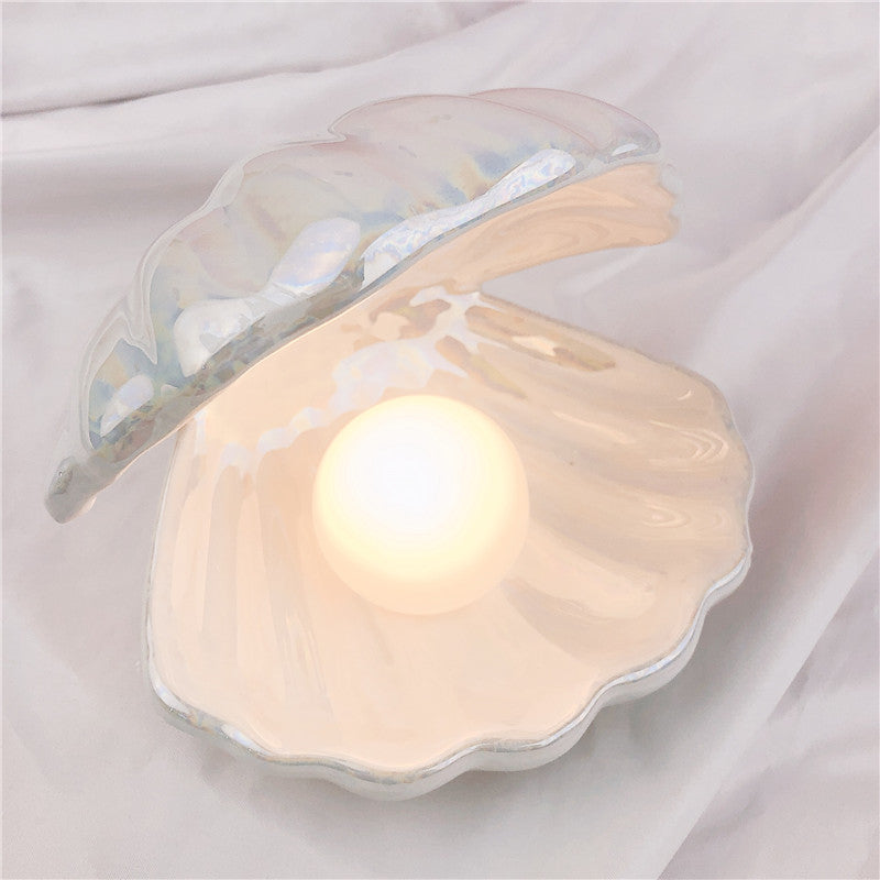 Calarbo™ Sirenita - Pearl & Shell Desk Lamp
