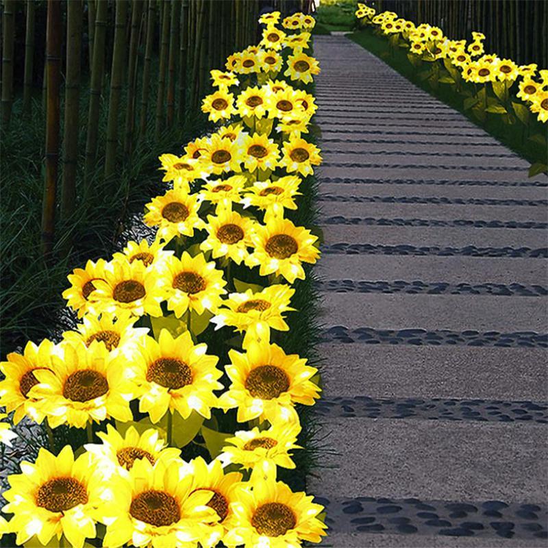 Calarbo™ 2 LED Sunflower Garden Lights