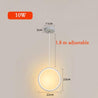 Calarbo™ Kavita - Circular LED Hanging Light Single Round White - 10W