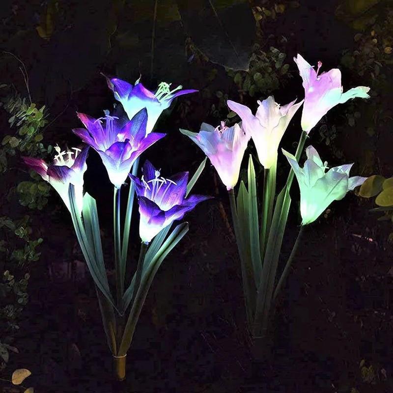 Calarbo™ Artificial Lilies LED Garden Lights