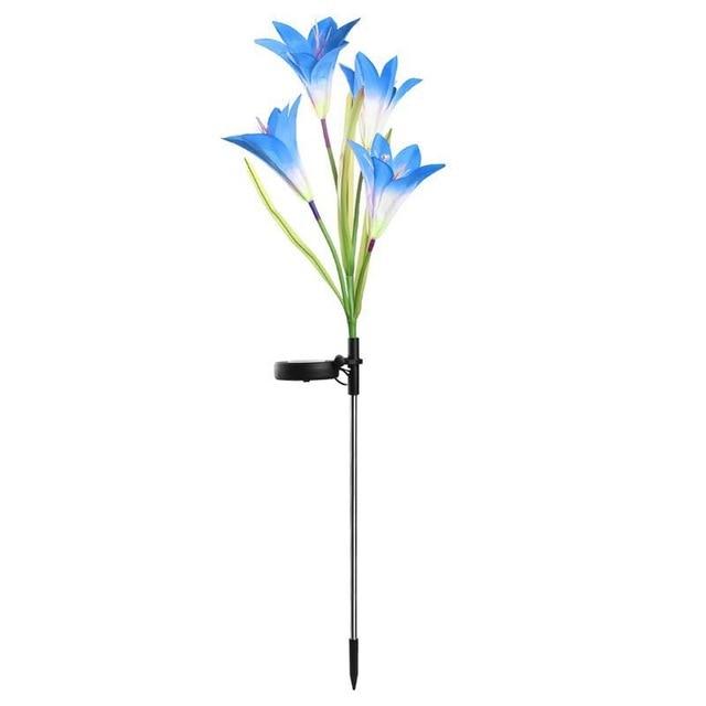 Calarbo™ Artificial Lilies LED Garden Lights Blue