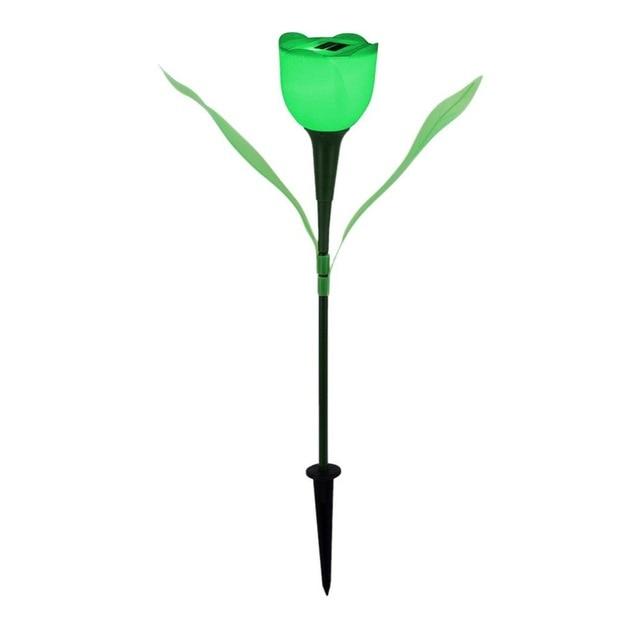 Calarbo™ Tulip Flower Solar Garden Light Green