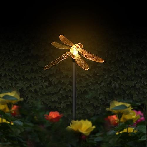 Calarbo™ Colorful LED Garden Lights Dragonfly