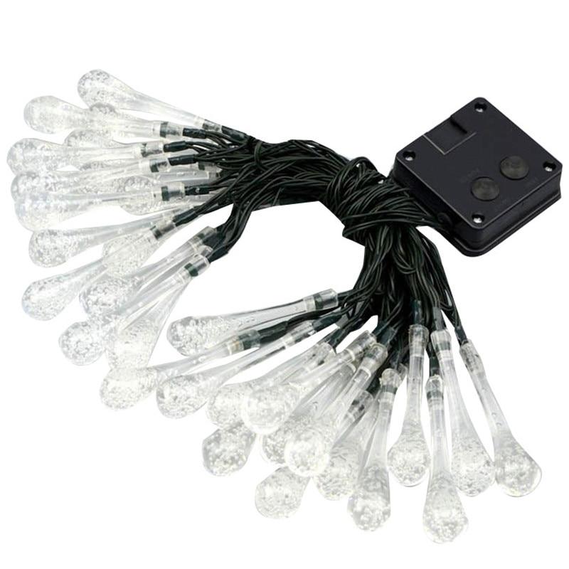 Calarbo™ Solar Droplet Bulb String Light