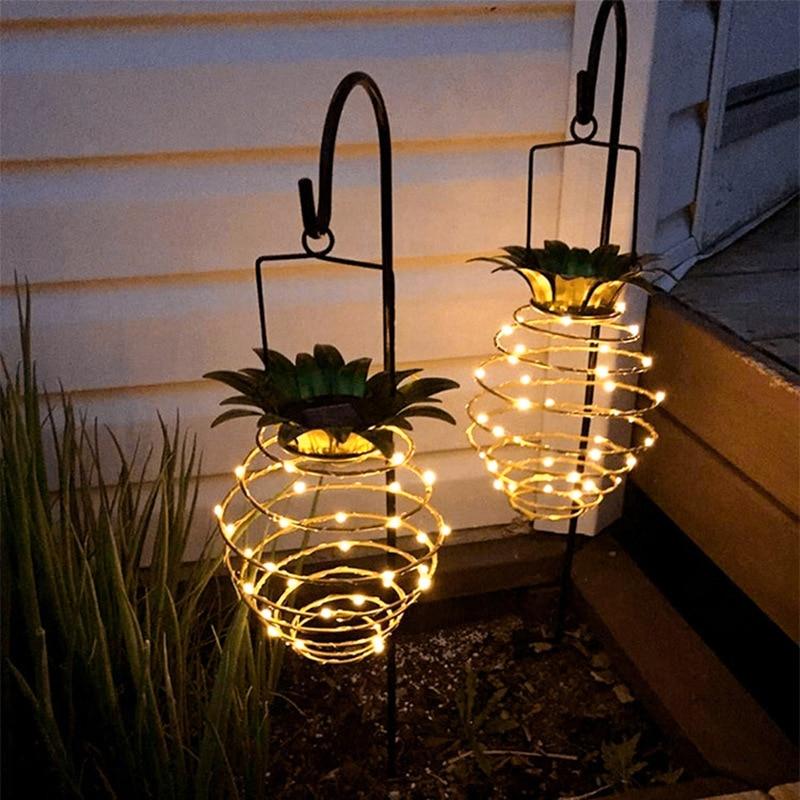 Calarbo™ Pineapple LED Hanging Garden Light 2 Lamps