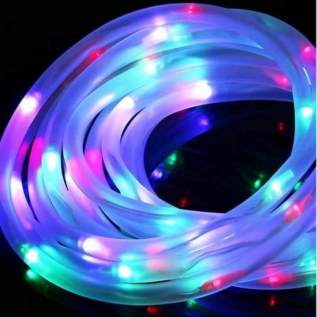 Calarbo™ LED Solar Tube String Garden Lights Muiltcolor