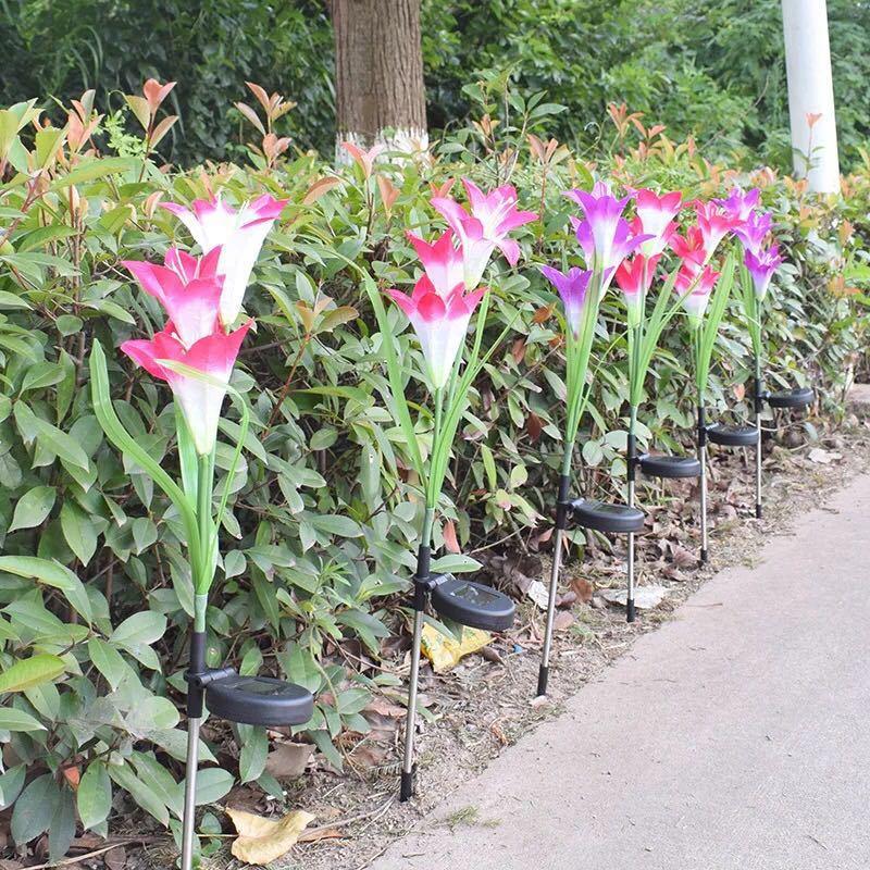 Calarbo™ Artificial Lilies LED Garden Lights
