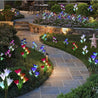 Calarbo™ Artificial Lilies LED Garden Lights White 1 Bunch