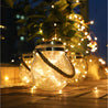 Calarbo™ Modern Round Glass Jar Garden Hanging Lamp