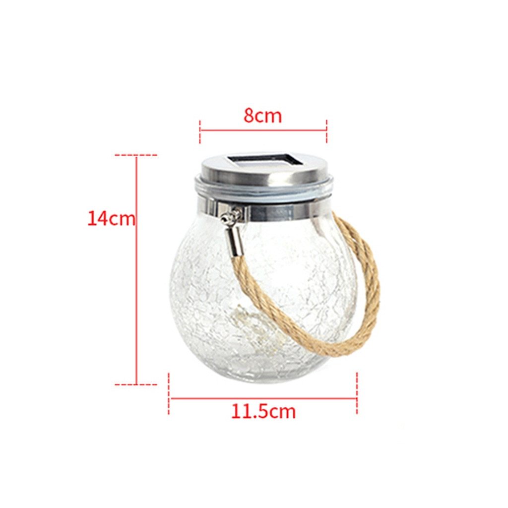 Calarbo™ Modern Round Glass Jar Garden Hanging Lamp