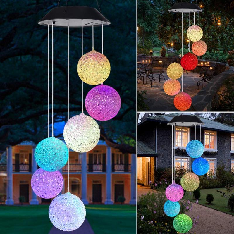 Calarbo™ Wind Chime LED Lights Spheres
