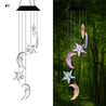 Calarbo™ Wind Chime LED Lights Moons & Stars