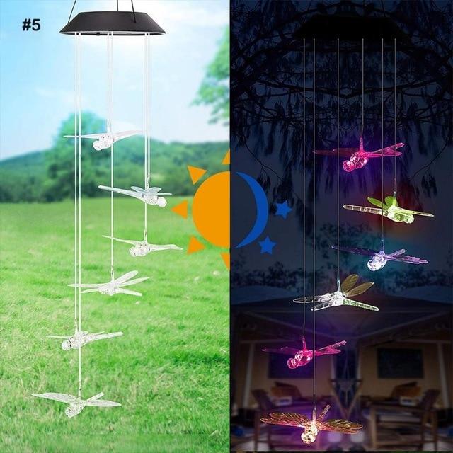 Calarbo™ Wind Chime LED Lights Dragonflies