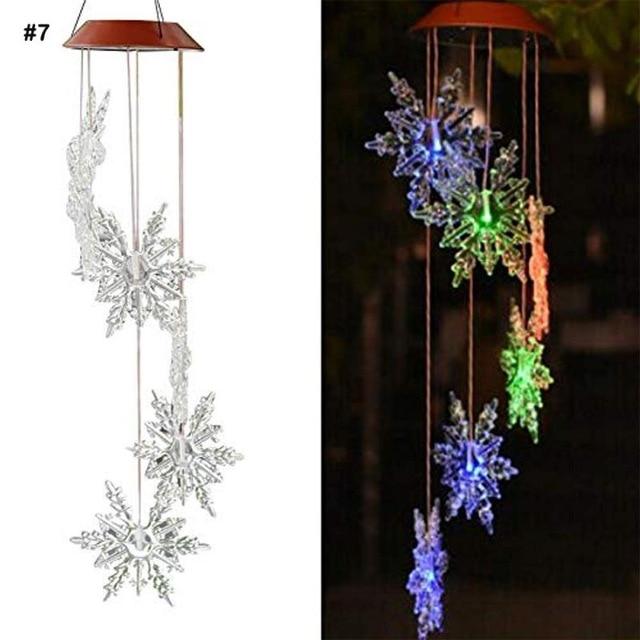 Calarbo™ Wind Chime LED Lights Snowflakes