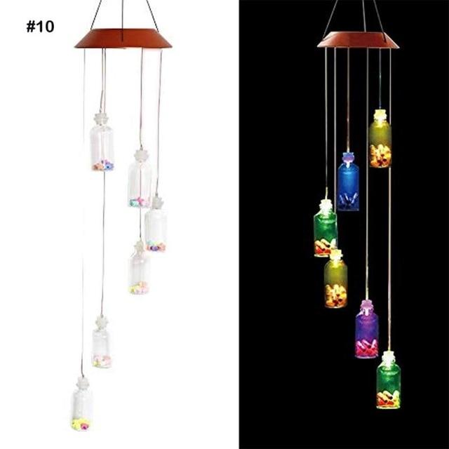 Calarbo™ Wind Chime LED Lights Mini Jars