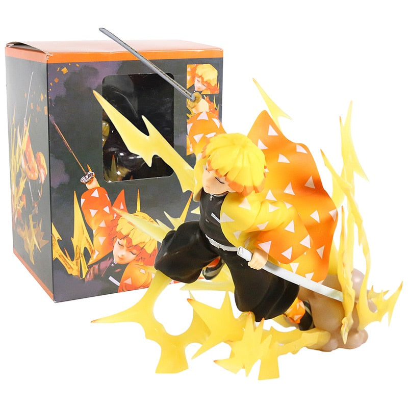 Zenitsu Agatsuma Breathing Thunder Figure Figures