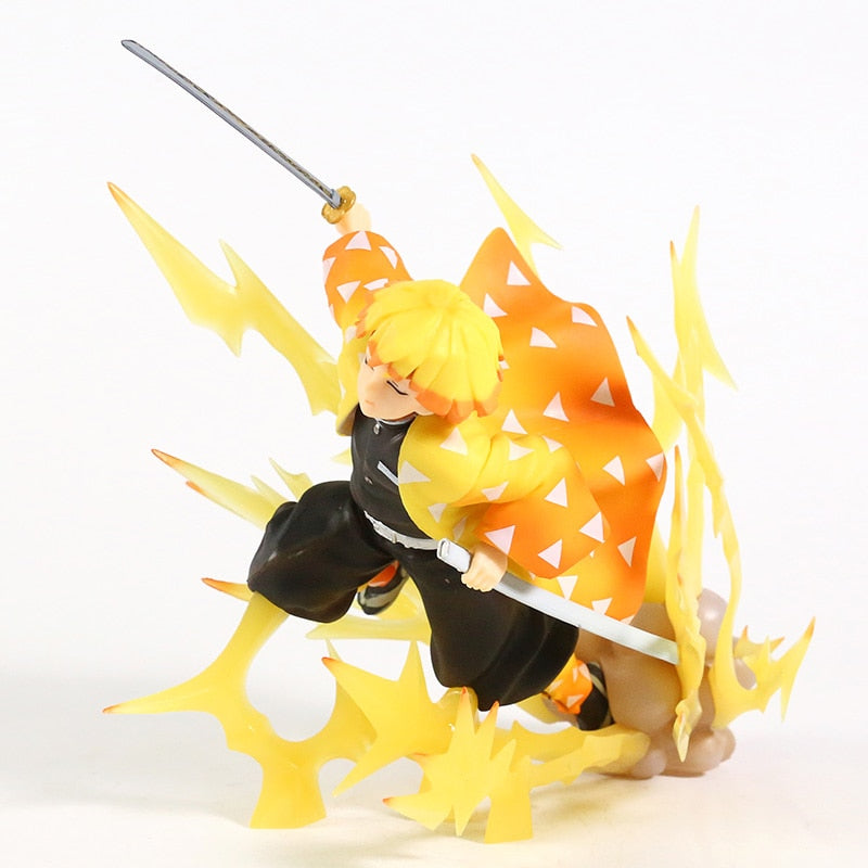 Zenitsu Agatsuma Breathing Thunder Figure Figures
