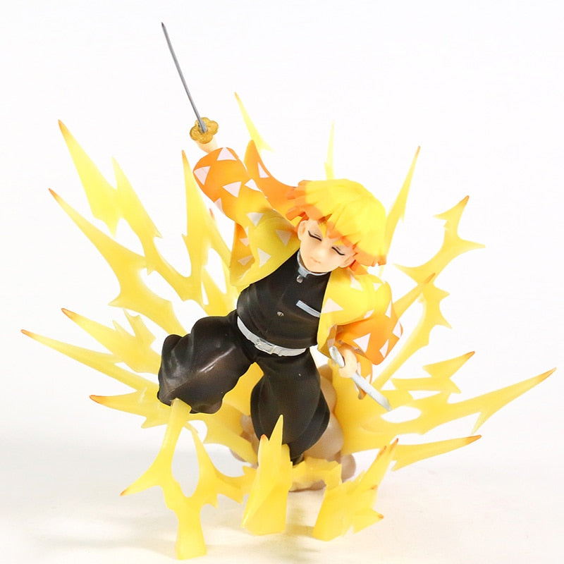 Zenitsu Agatsuma Breathing Thunder Figure Figures