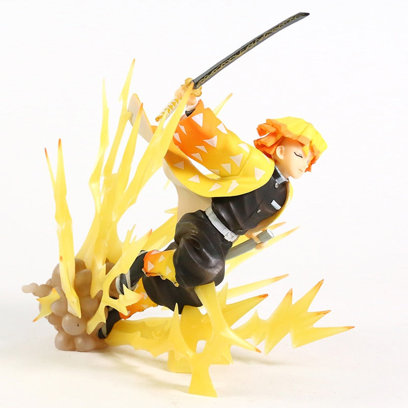 Zenitsu Agatsuma Breathing Thunder Figure Figures