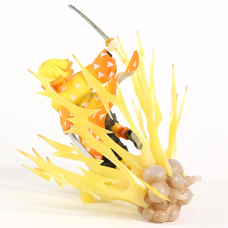 Zenitsu Agatsuma Breathing Thunder Figure Figures