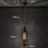 Calarbo™ Caius - Vintage Industrial Hanging Pendant Lamp Light