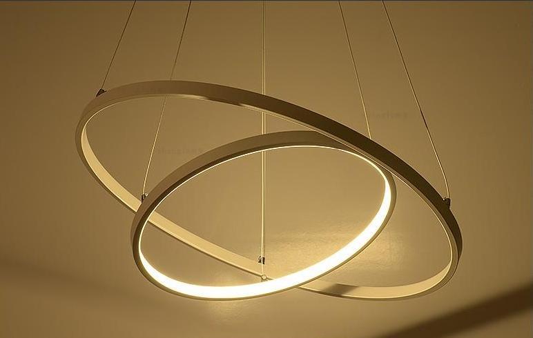 Calarbo™ Indoor Modern Circular Ring Chandelier Chandelier