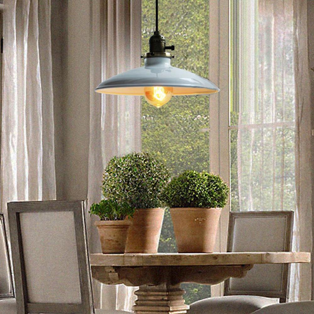 Calarbo™ Zelus - Vintage Retro Metal Shade Hanging Lamp Light