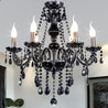 Calarbo™ Modern Retro Drop Crystal Chandelier 6 Lamps Chandelier