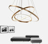 Calarbo™ Indoor Modern Circular Ring Chandelier Chandelier