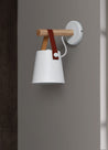 Calarbo™ Nordic Wooden Hanging Wall Lamp White Light