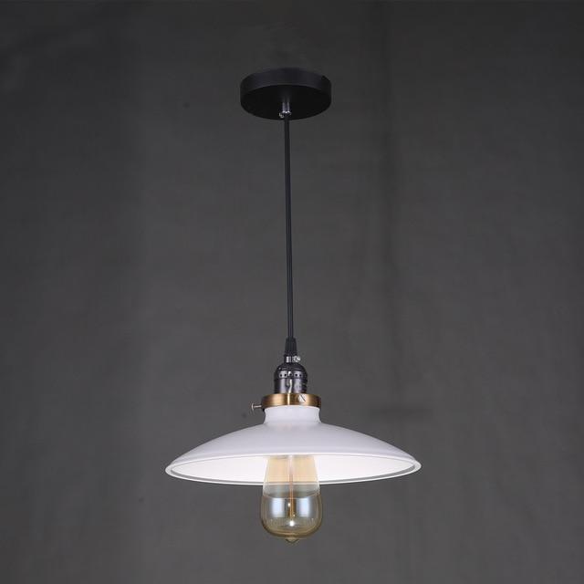 Calarbo™ Zelus - Vintage Retro Metal Shade Hanging Lamp White Light