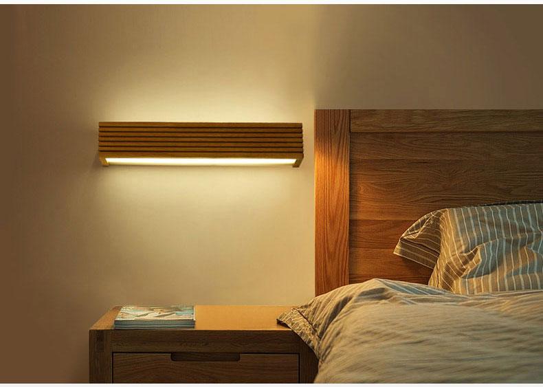 Calarbo™ Statuto - Modern Nordic Wooden Wall Lamp Light
