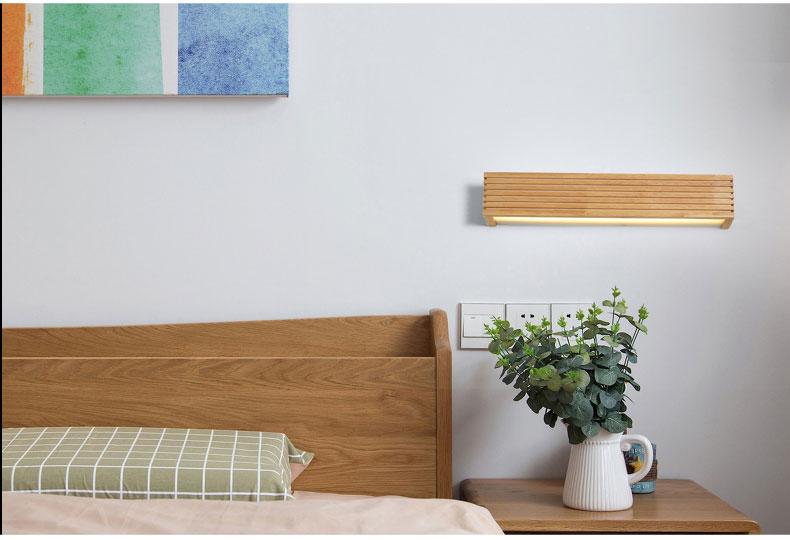 Calarbo™ Statuto - Modern Nordic Wooden Wall Lamp Light