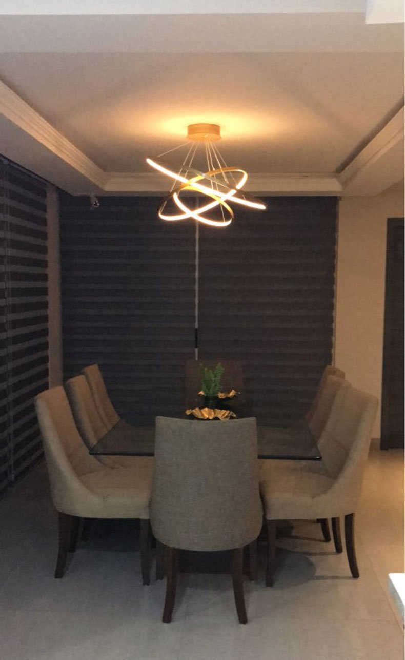 Calarbo™ Indoor Modern Circular Ring Chandelier Chandelier