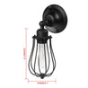 Calarbo™ Industrial Droplet Cage Wall Lamp Light