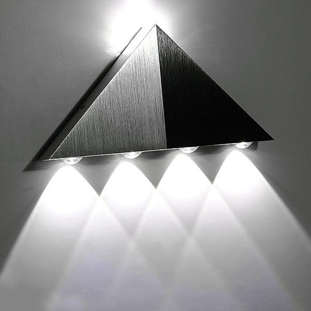 Calarbo™ Modern LED Triangle Wall Lamp Cold White Light