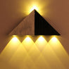 Calarbo™ Modern LED Triangle Wall Lamp Yellow Multi Light