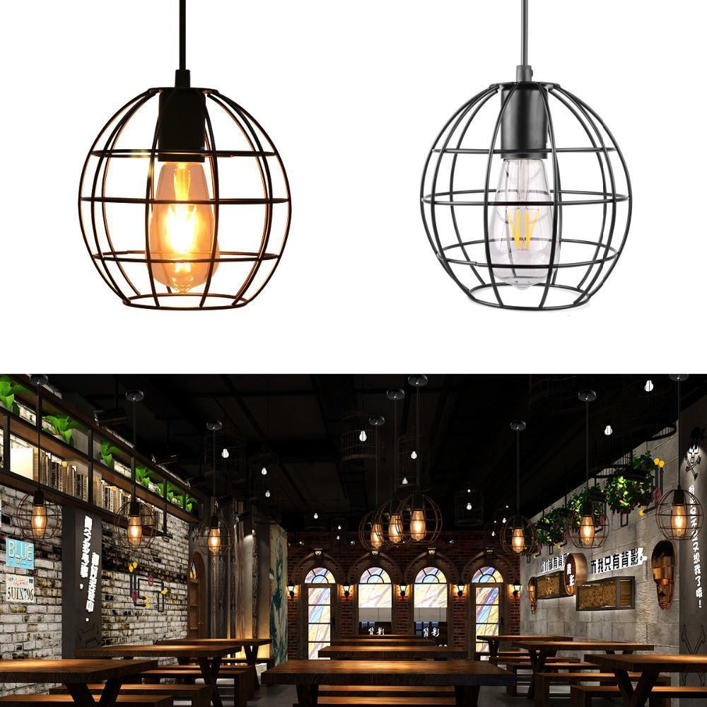 Calarbo™ Spherical Hanging Cage Drop Ceiling Light Light