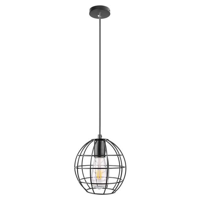 Calarbo™ Spherical Hanging Cage Drop Ceiling Light Default Title Light