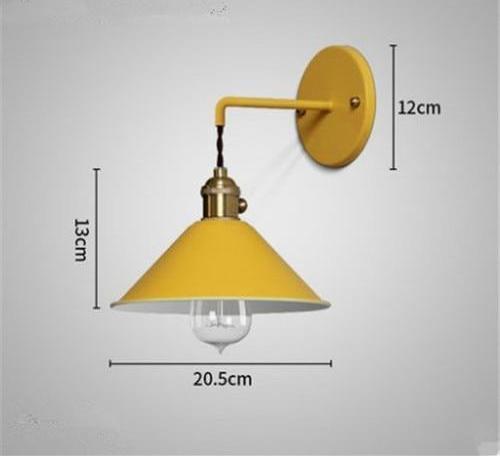 Calarbo™ Linus - Vintage Plated Wall Lamp Yellow Light