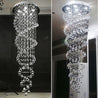 Calarbo™ Modern LED Double Spiral Crystal Chandelier Chandelier