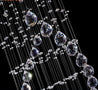 Calarbo™ Modern LED Double Spiral Crystal Chandelier Chandelier