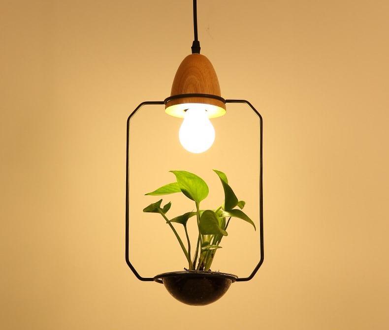 Calarbo™ Zox - Modern Nordic Iron Pendant Planter Lamp Light