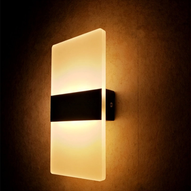 Calarbo™ Modern Strip Acrylic LED Wall Lamp Light