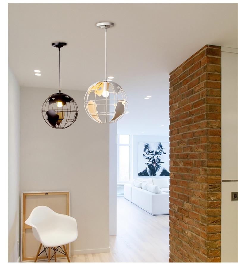 Calarbo™ Modern Nordic World Globe Hanging Light Light