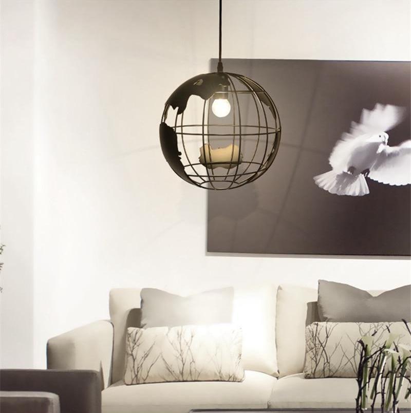 Calarbo™ Modern Nordic World Globe Hanging Light Light
