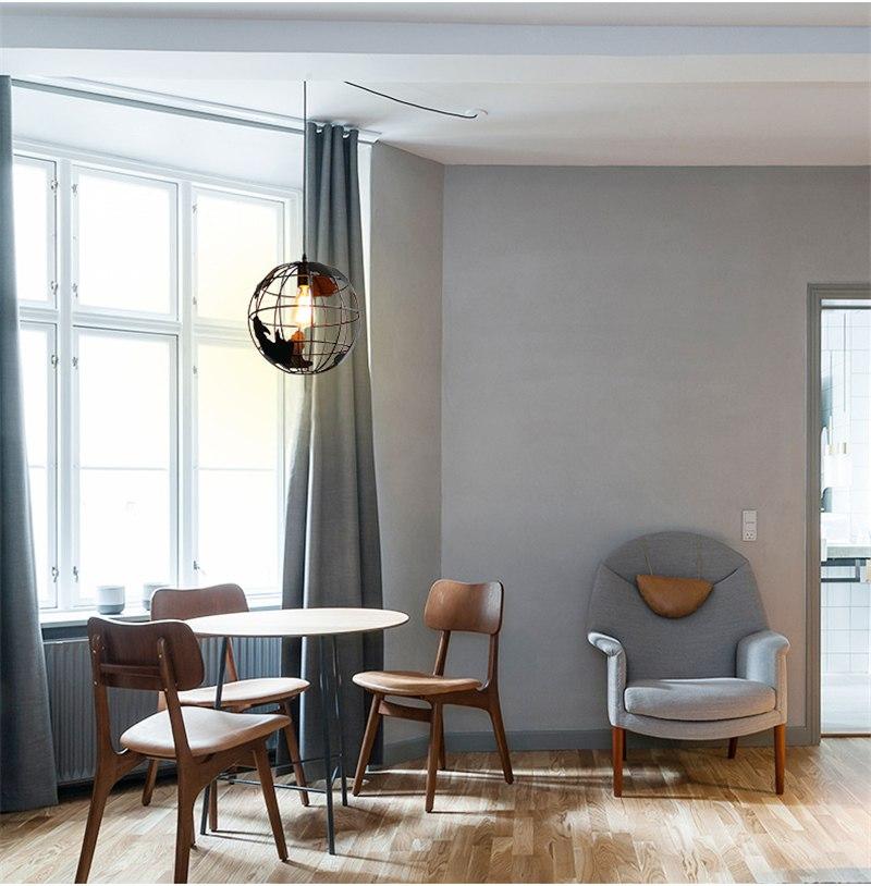 Calarbo™ Modern Nordic World Globe Hanging Light Light