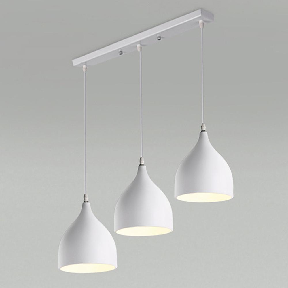 Calarbo™ Modern Nordic Pendant Hanging Lights White 3 Linear Light