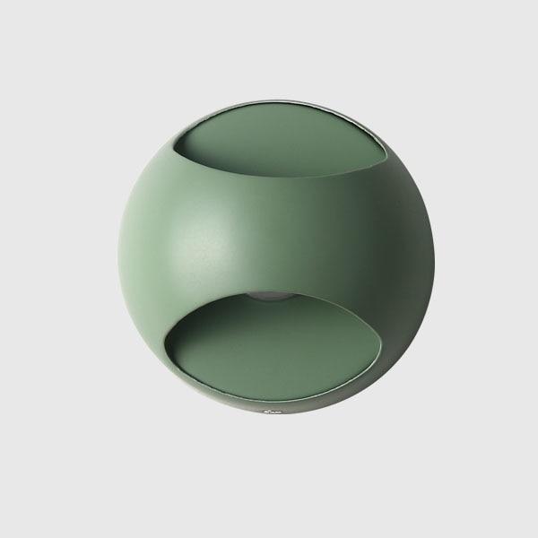 Calarbo™ Acacia - Modern Nordic Light Bounce Circular Lamp Green Light